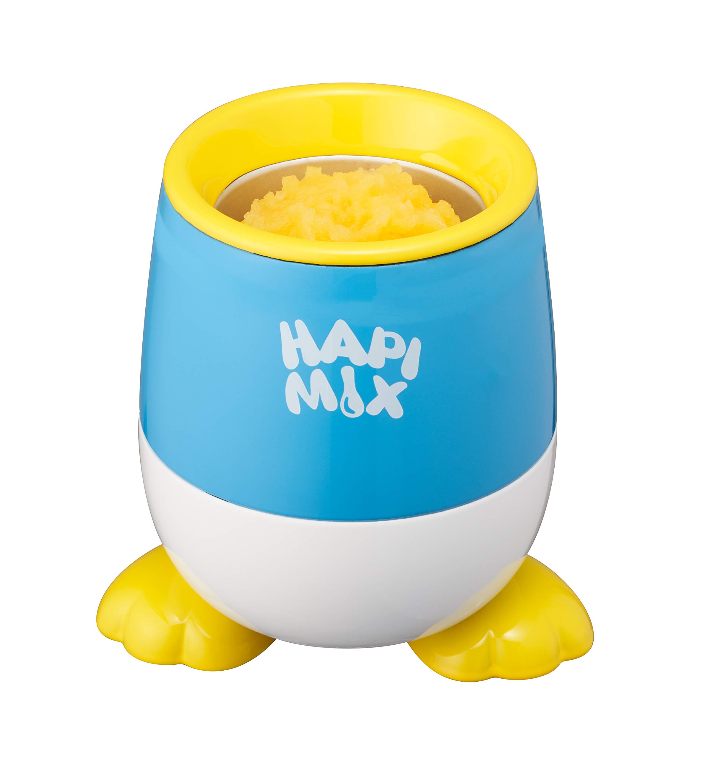 Doshisha Hapi Mix Slush Maker Cup from Japan, Make Healthy Frosty Treats at Home, Blue Color