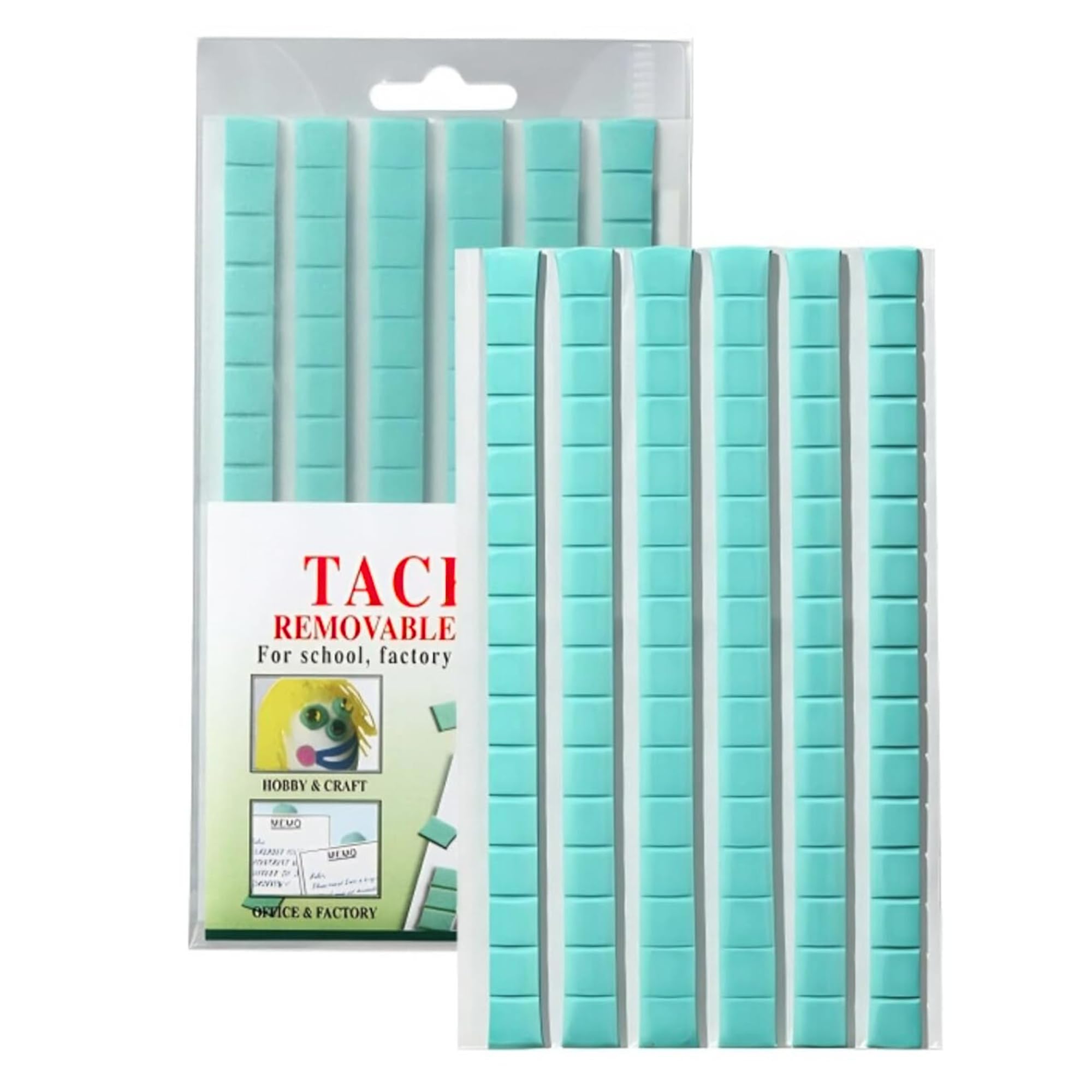 Reusable Nail Art Clay, Naill Glue Clayy DIY Professional Fake Nail Tips Sticky Manicure Tool, Naill Art Plastic, Manicure, Non Sticky Hand Clayy Nail Fixing Gel (96pcs)-picture-56
