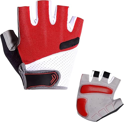 1 par de guantes de vela unisex con medio dedo, acolchados en la palma para vela, esquí acuático, surf, remo y otros deportes acuáticos al aire