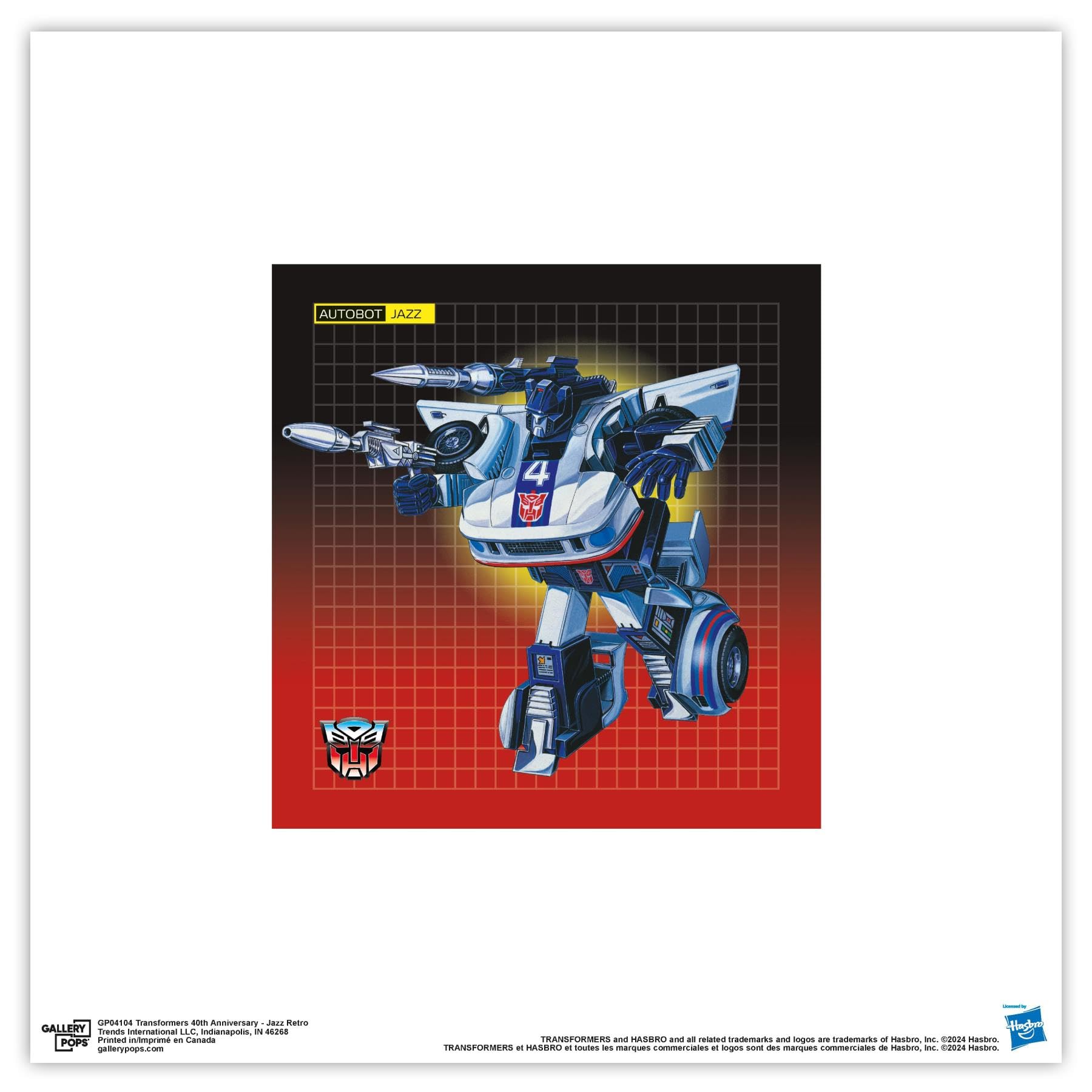Hasbro Transformers Jazz Retro Wall Art Review