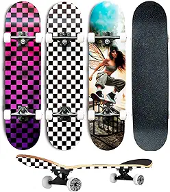Skate Semi Profissional Montado Completo Modelos