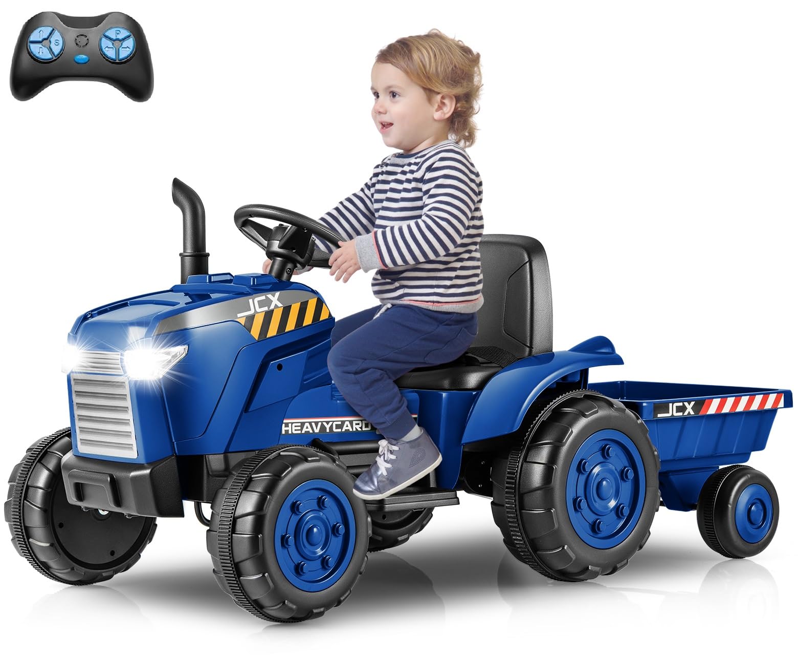 Olakids 12v Kids Ride On Tractor Battery Powered Motorized