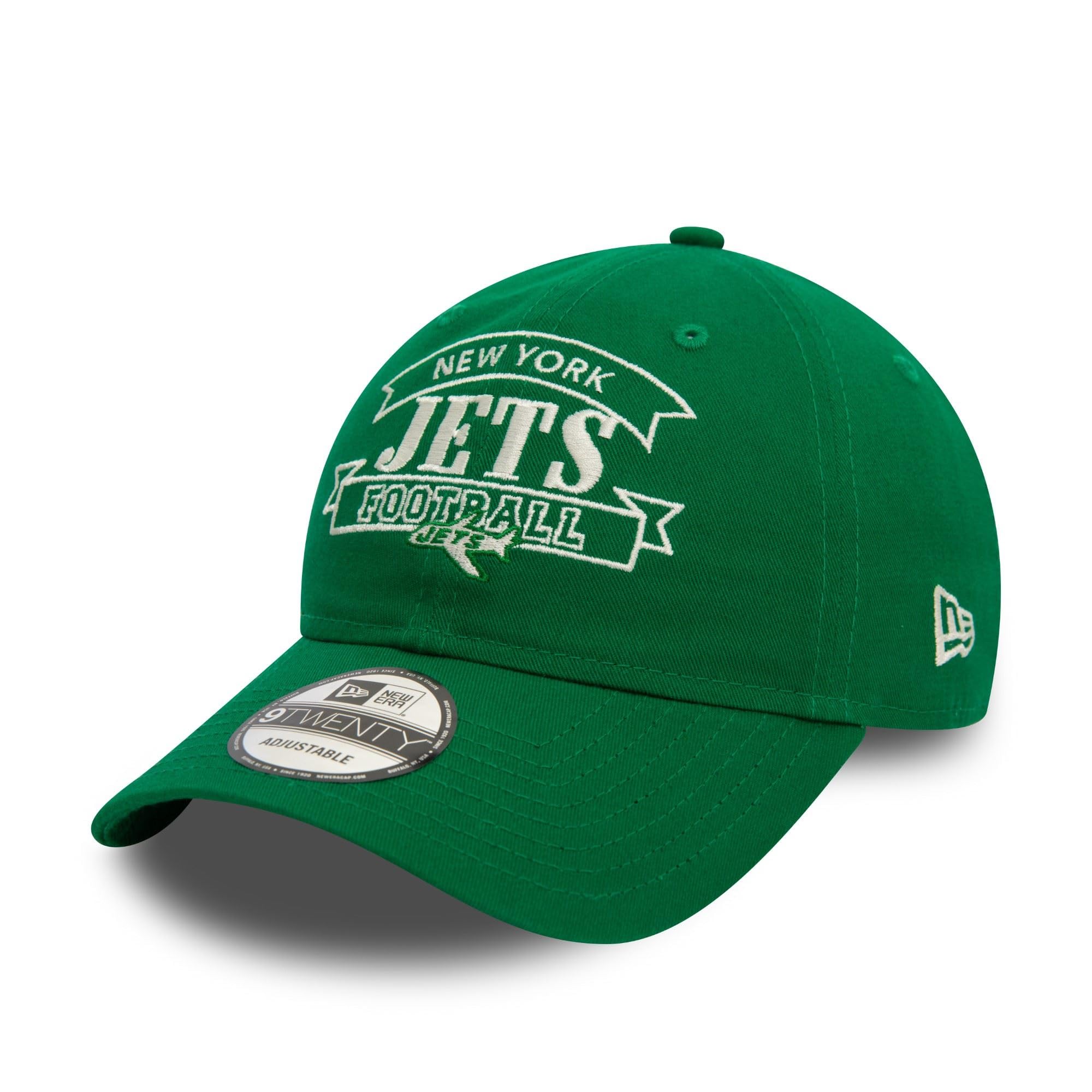 New Era New York Jets NFL Cap 9Twenty Adjustable Unstructured Crown hat Green