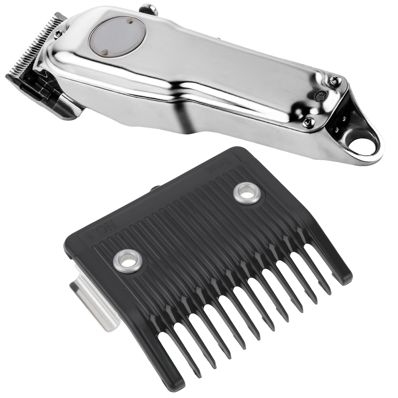 The Lord of the Tools 4pcs Peignes de Fixation pour Tondeuse Classique N° 1 Guide Arrière en Métal de 3 Mm Compatible avec Wahl 8467 Tondeuses