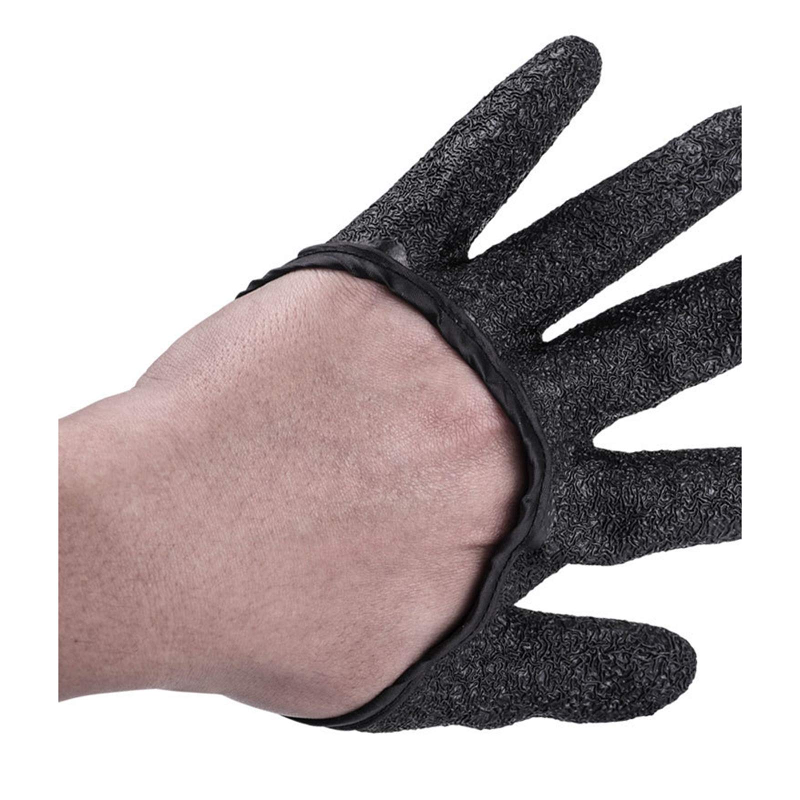 Angelhandschuhe für Rechts- und Linkshänder, mit Magnethaken, pannensicher, für Linkshänder, 10 Stück