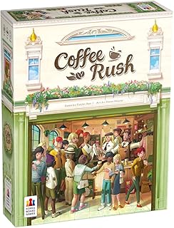Korea Board Games | Coffee Rush | Board Game | Brew Up Success in a Quick, Addictive, and Fun Coffee Adventure! | Ages 8+,...