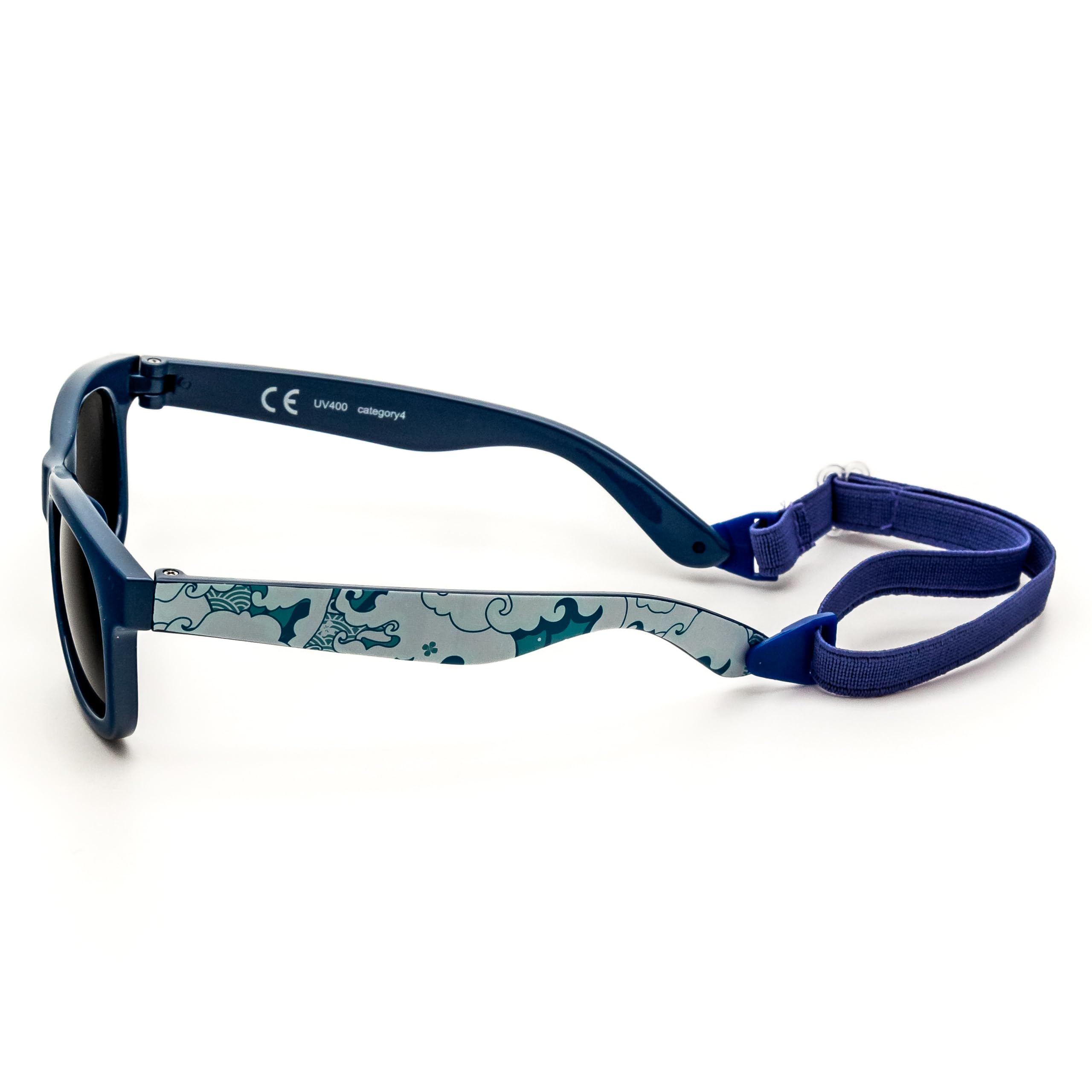 Kiddus Polarisierte Sonnenbrille Baby Mädchen & Baby Jungen, Kinder 8-24 Monate, 100% UV-Schutz, Flexible Rahmen, Reisezubehör