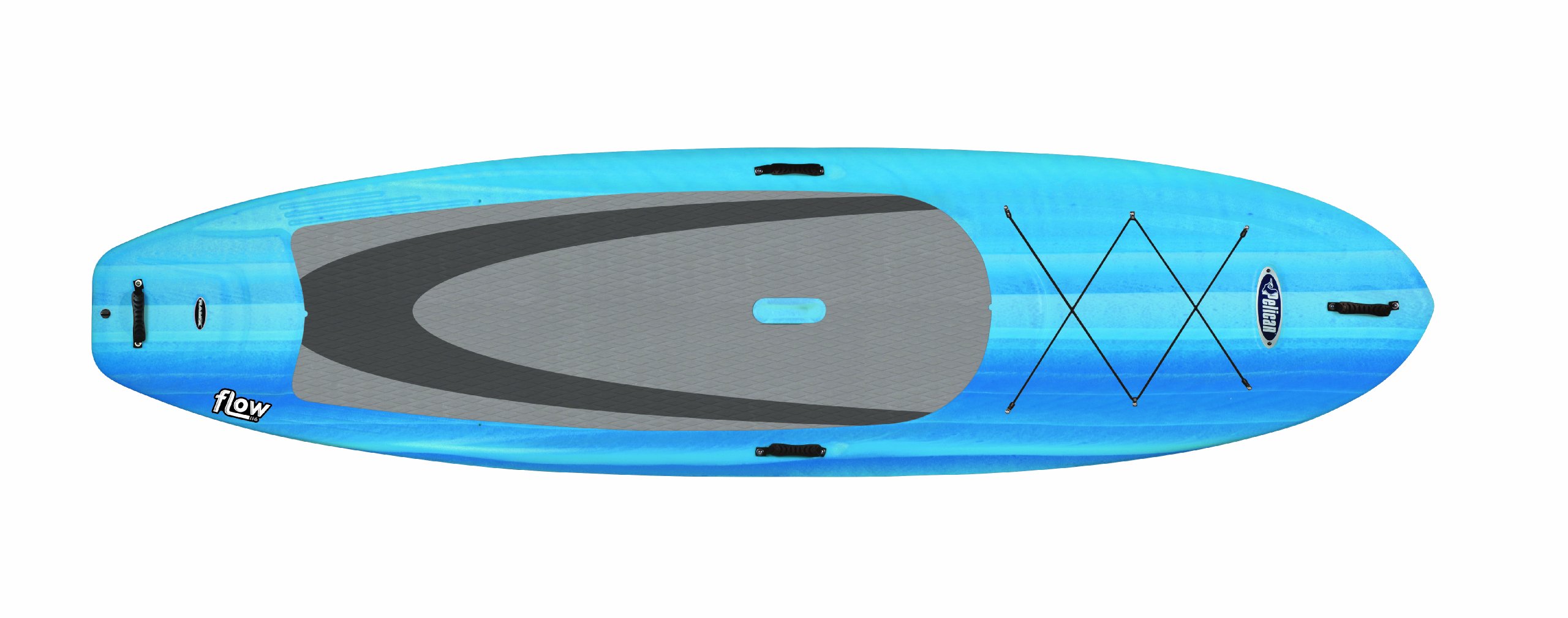 Pelican Sup Flow 116 Board, Fade Blue/White
