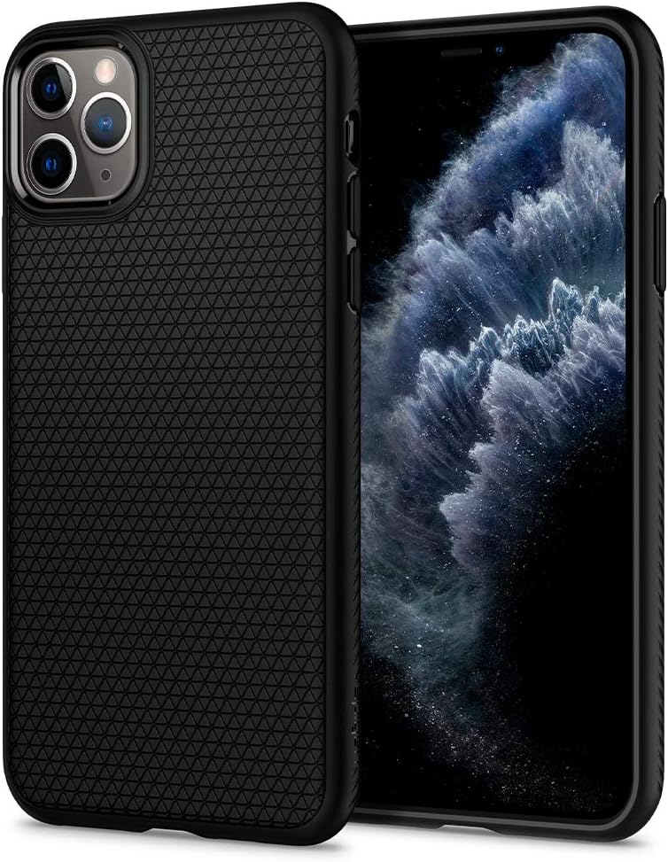 Spigen Liquid Air Hülle Kompatibel mit iPhone 14 Hülle Case Handyhülle Matte Black Amazon.de