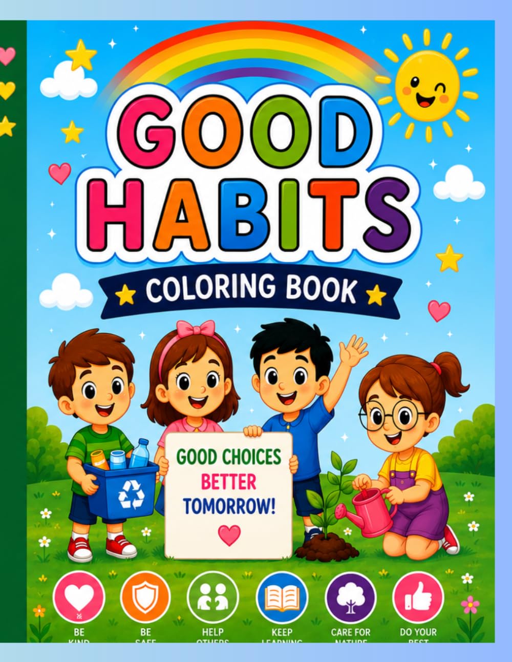Good Habits Coloring Book