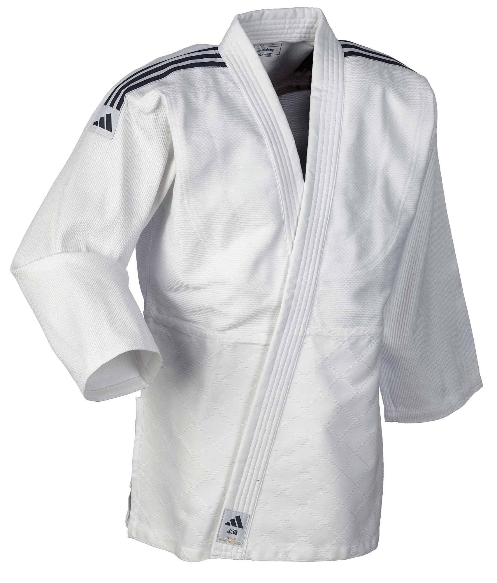 adidas Judoanzug J350 Club | Judo-GI für Kinder und Erwachsene | Training und Wettkampf | 350g/qm | 110-190 cm | Weiß oder Blau