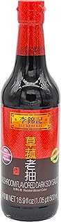 LKK Mushroom Flavored Dark Soy Sauce, 16.9 Fl Oz