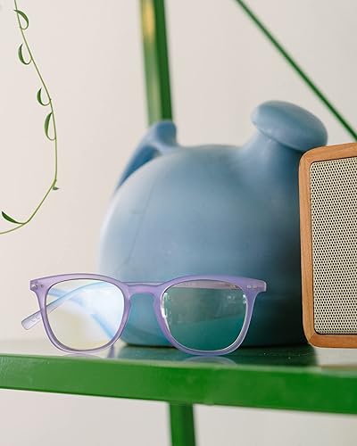 Miniatura 9 de MicroVision Optical Futura - Lentes de luz azul para mujeres y hombres, anteojos de lectura para computadora con protección de bloqueo de luz azul