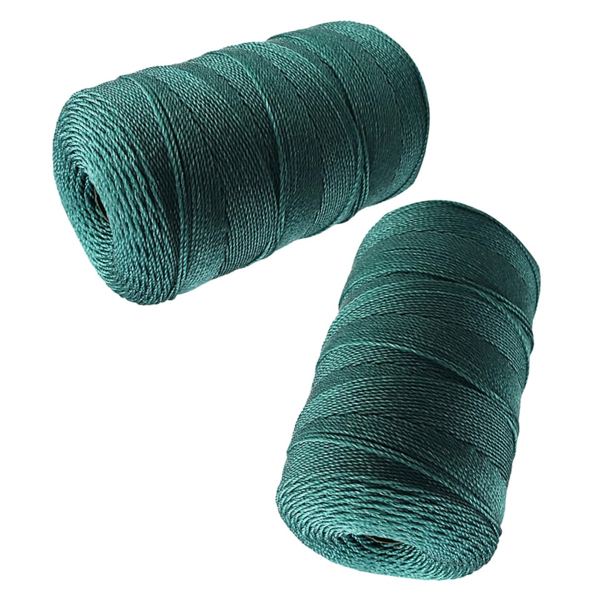 2 Piezas Cuerda de Nylon Resistente para Reparación de Redes de Pesca Cuerda Trenzada de Alta Tenacidad Ligera y Duradera para Agua y