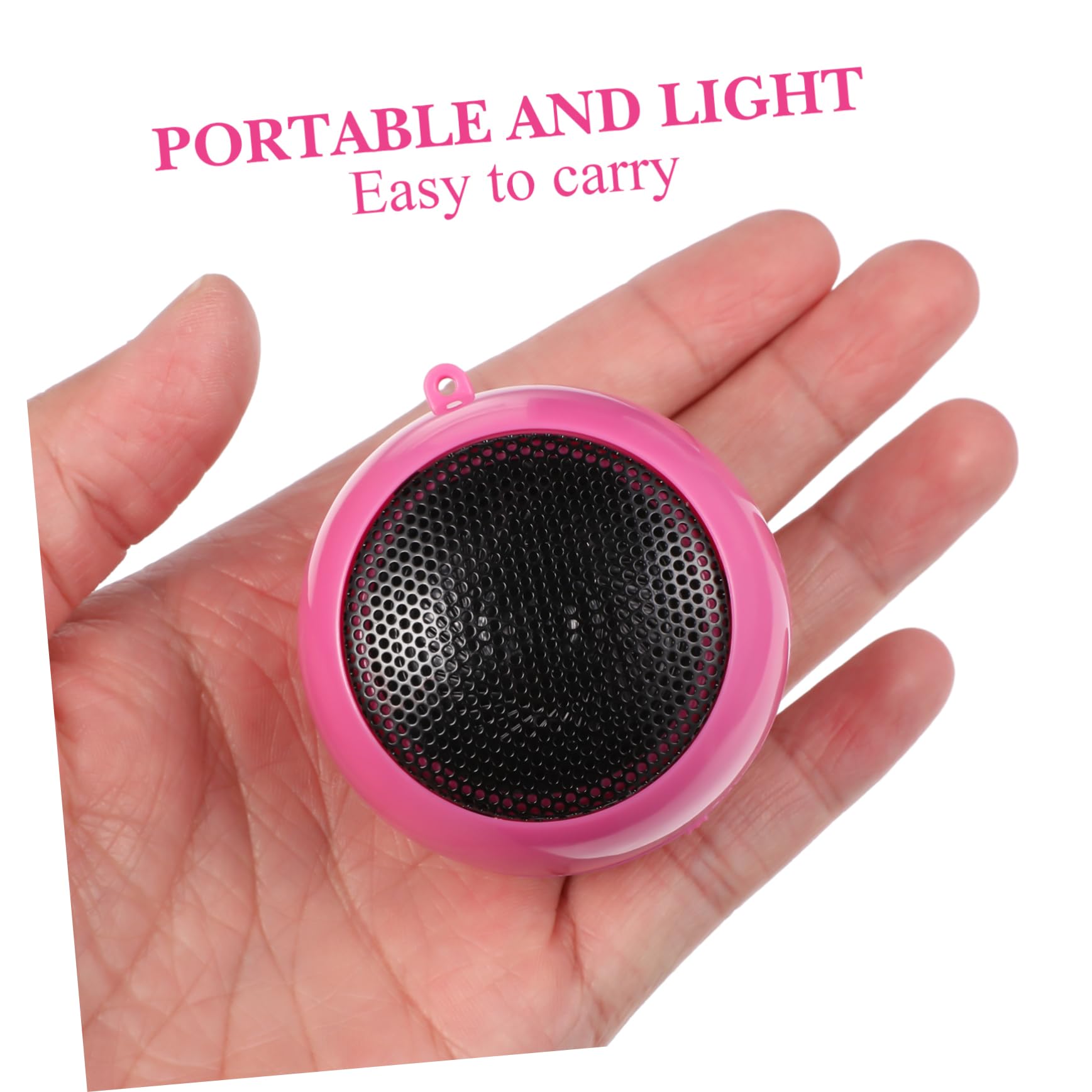 NUOBESTY USB Rechargeable Speaker with Aux Input Portable Wired Speaker for Phone Tablet Compact Design High Performance Easy to Use