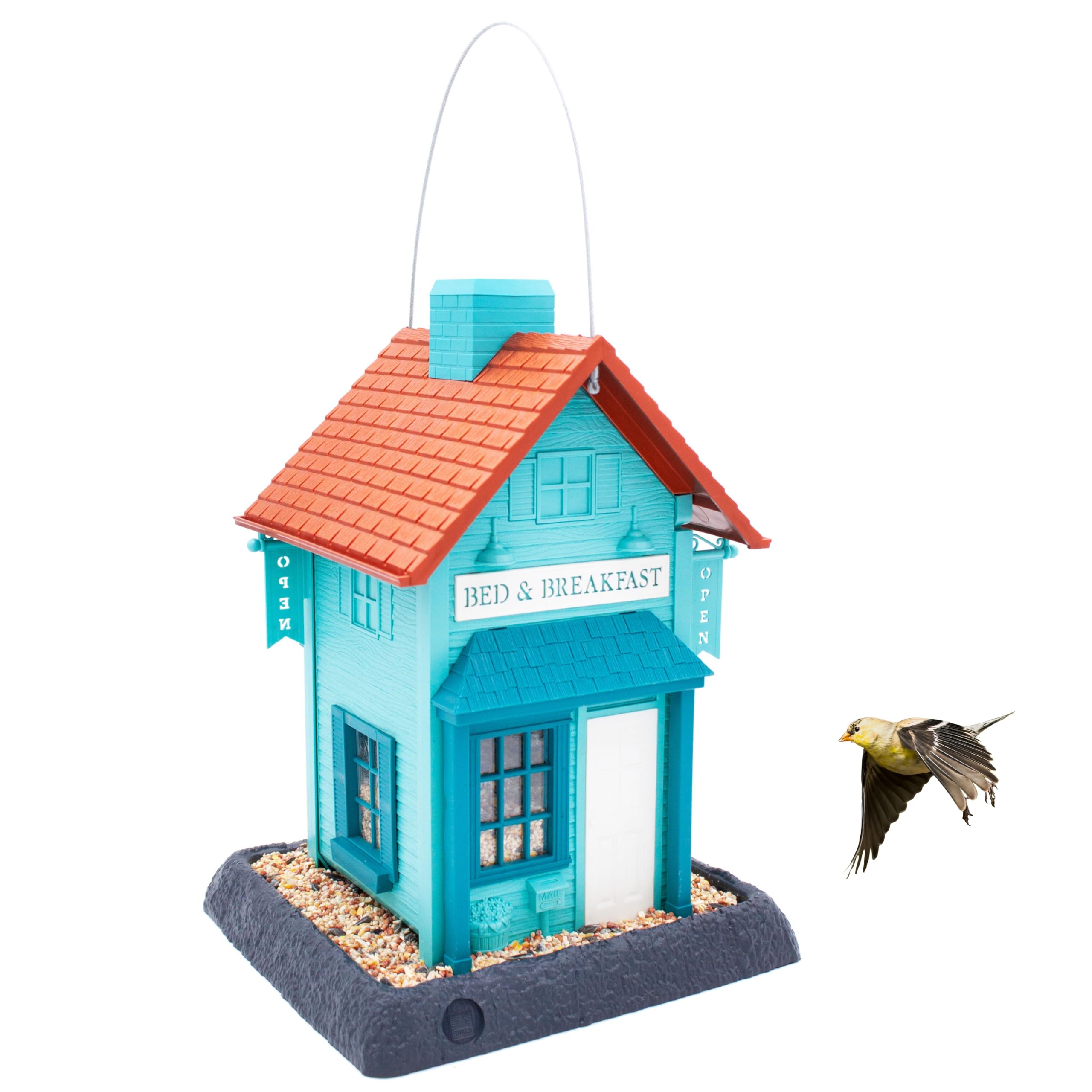 North States School House Birdfeeder - Squirrel Proof! -15