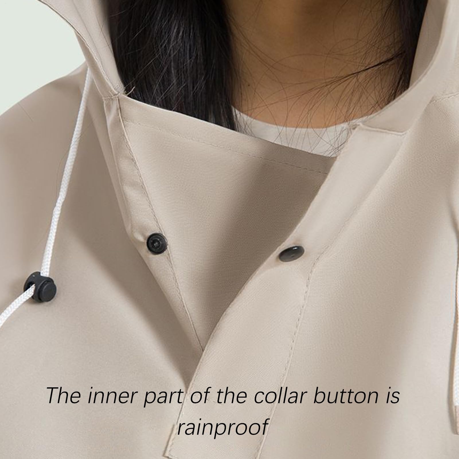 Generico Poncho imperméable, housse de pluie pour vélo | couvre-balles imperméable à capuche et bandes réfléchissantes pour randonnée, camping, voyage, cyclisme, homme, femme