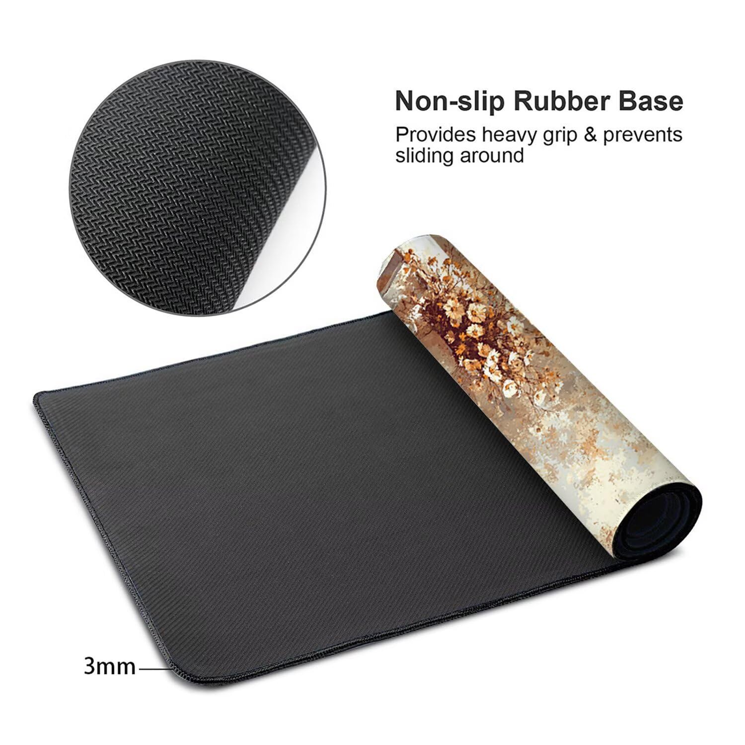 Podkładka pod mysz, mata na biurko do gier garnek stołek podkładka pod mysz 1200 x 600 mm duża podkładka pod mysz biurkowa biurko, odpowiednia do notebooków i komputerów stacjonarnych akcesoriów