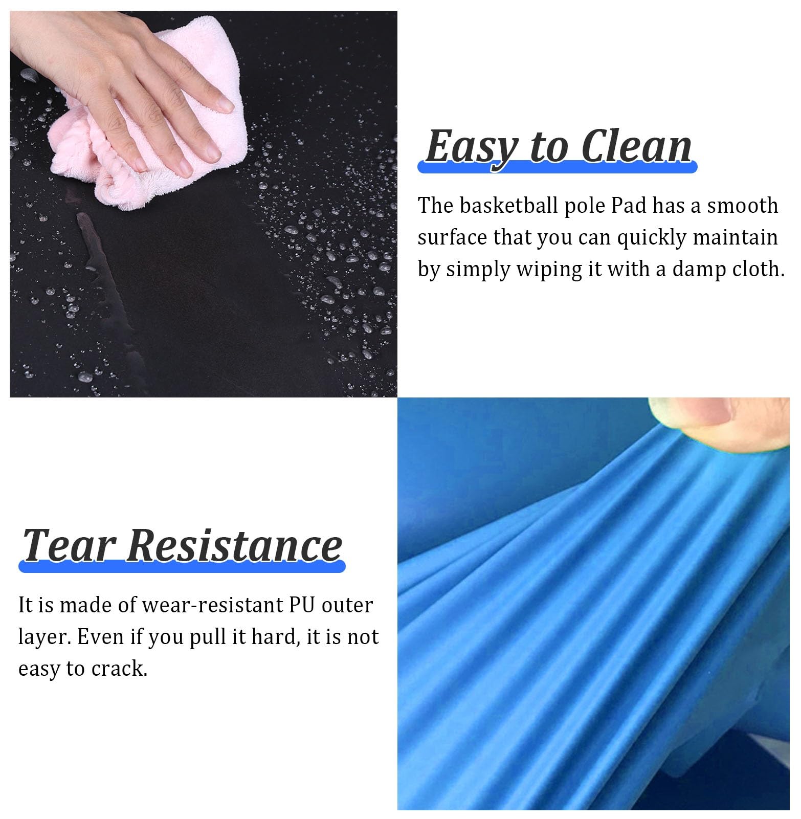 Imbottitura resistente protezione anti-collisione per pali da gioco e attrezzature sportive