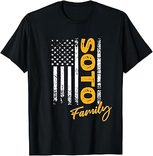 Soto Surname American Soto Last Name Soto T-Shirt