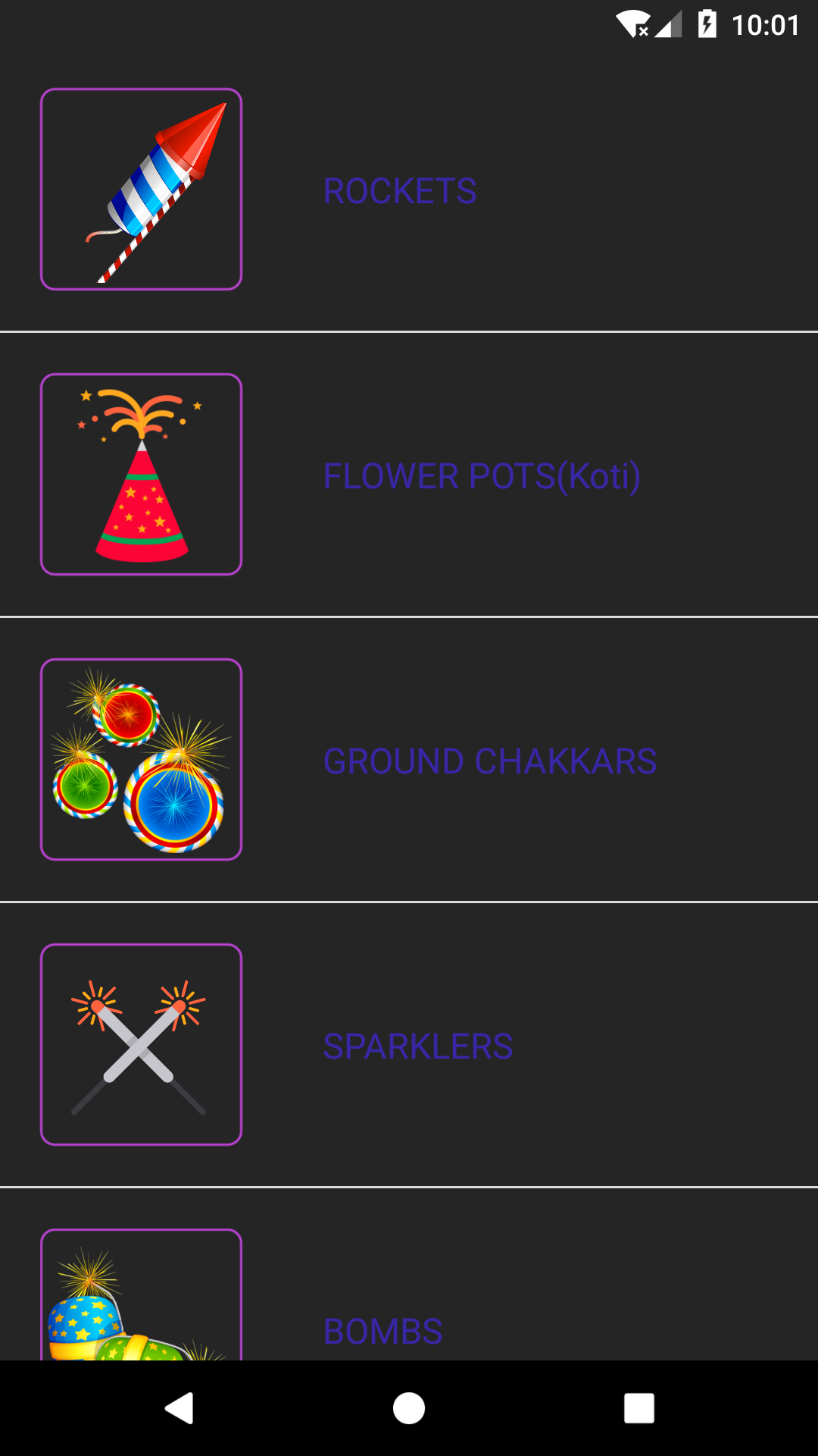 Diwali Crackers Sound App on Amazon Appstore