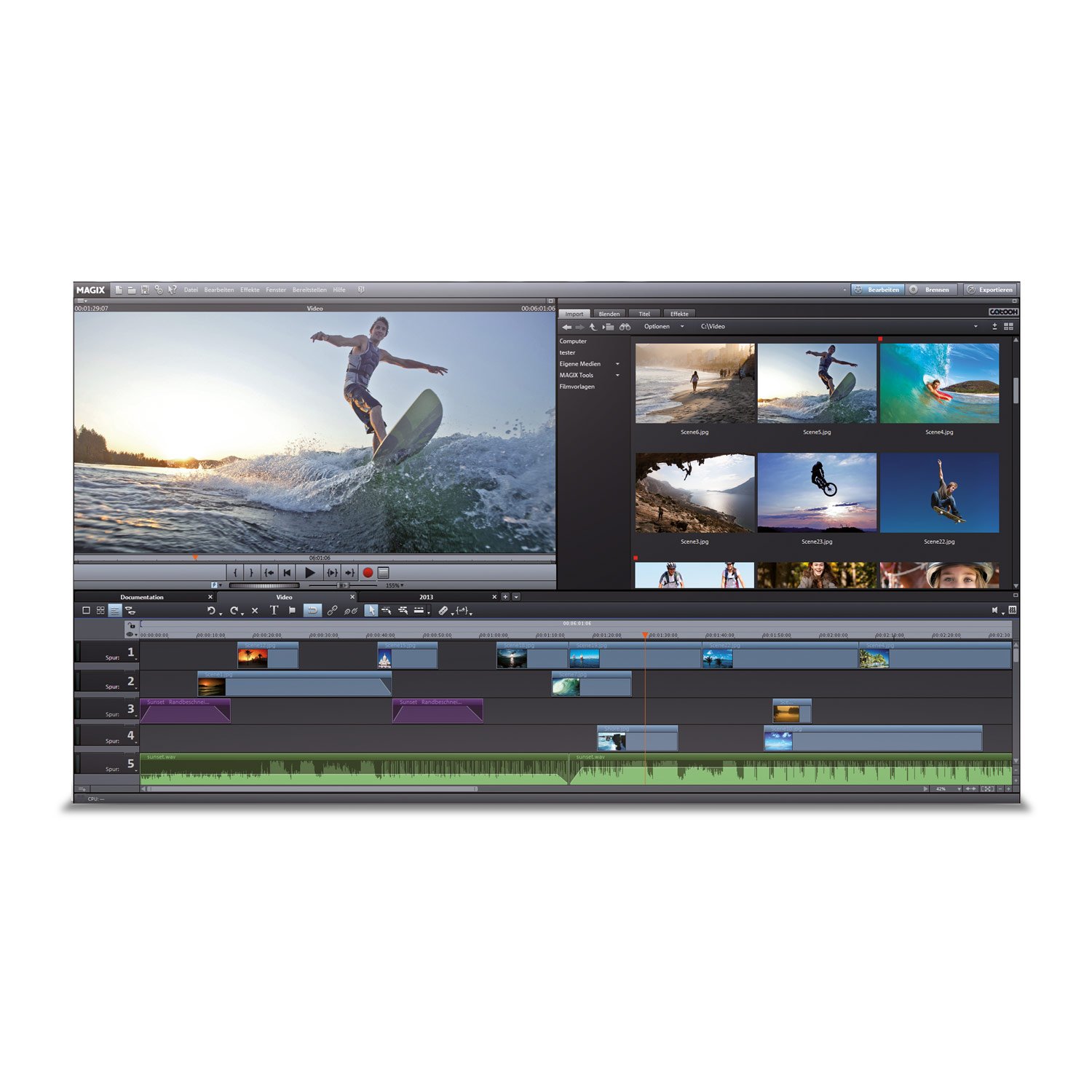 MAGIX Video deluxe 2014 Plus [Download]
