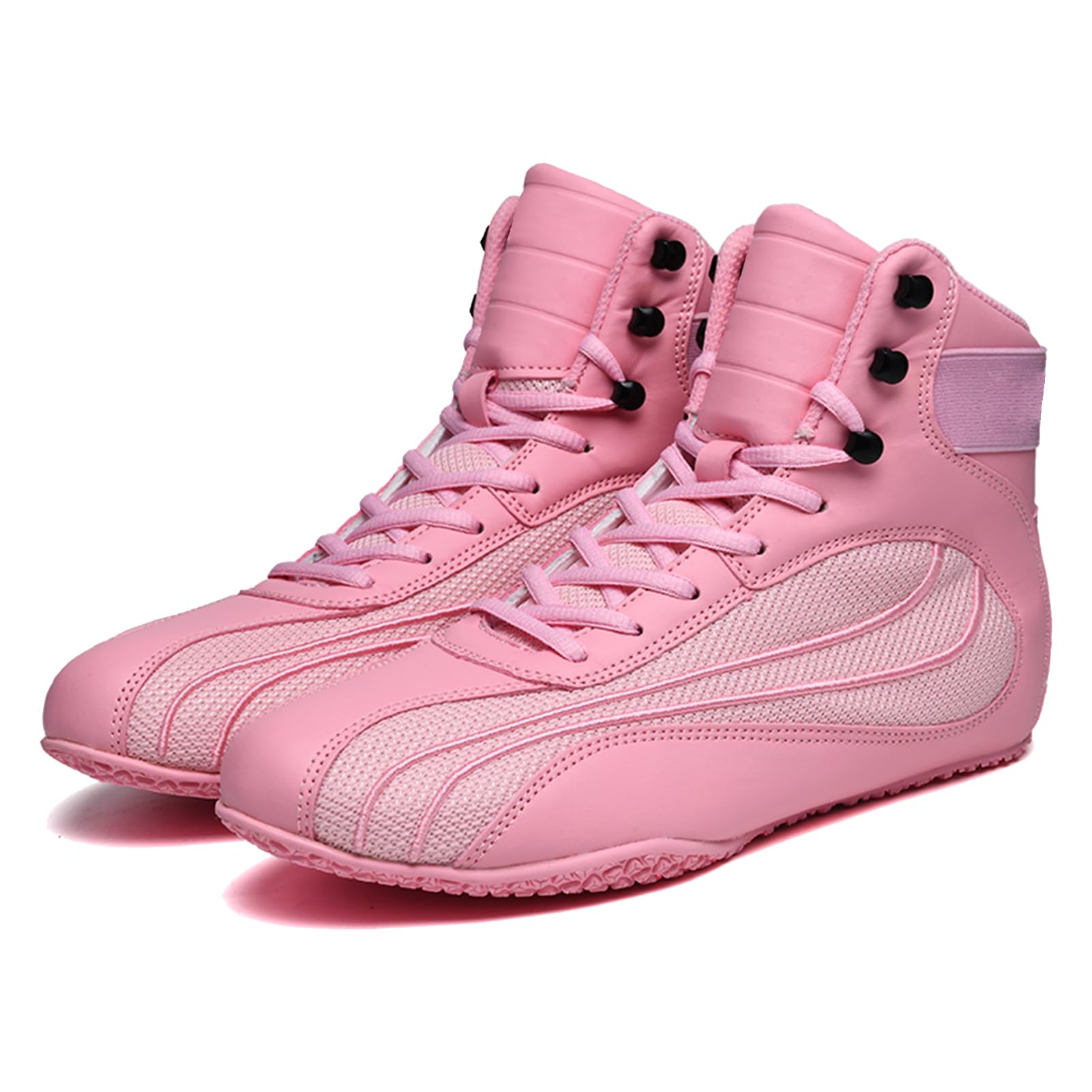 Unisex Botas Boxeo, Hombres Mujeres Calzado De Lucha Cómodo, Zapatillas Sneakers Muay Thai Kickboxing Sparring Boxers, Zapatos De Artes Marciales para Niños, Jóvenes Y Adultos