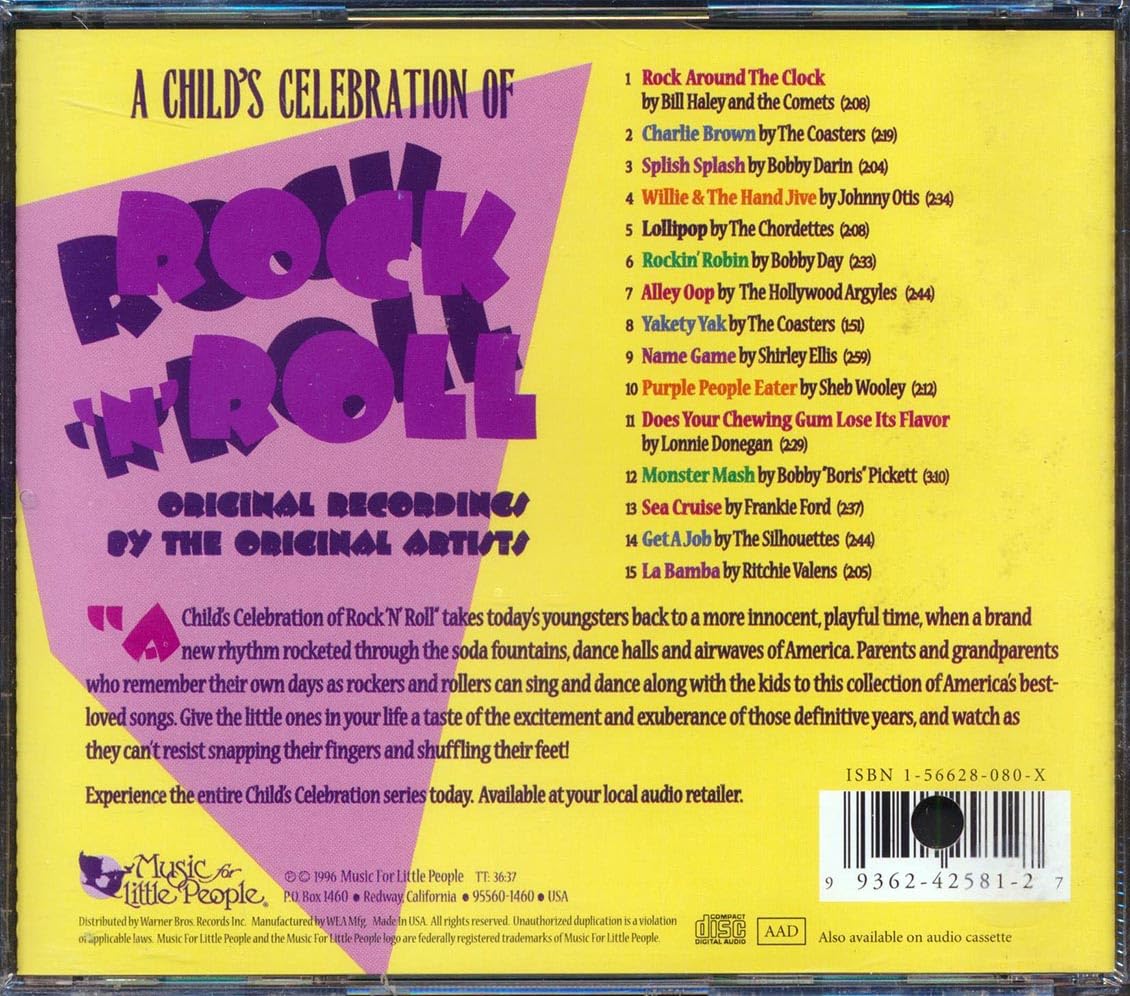 Child's Celebration of Rock N Roll