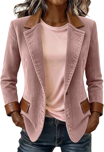 Blazers for Women Business Casual Work Office Plus Size Sing