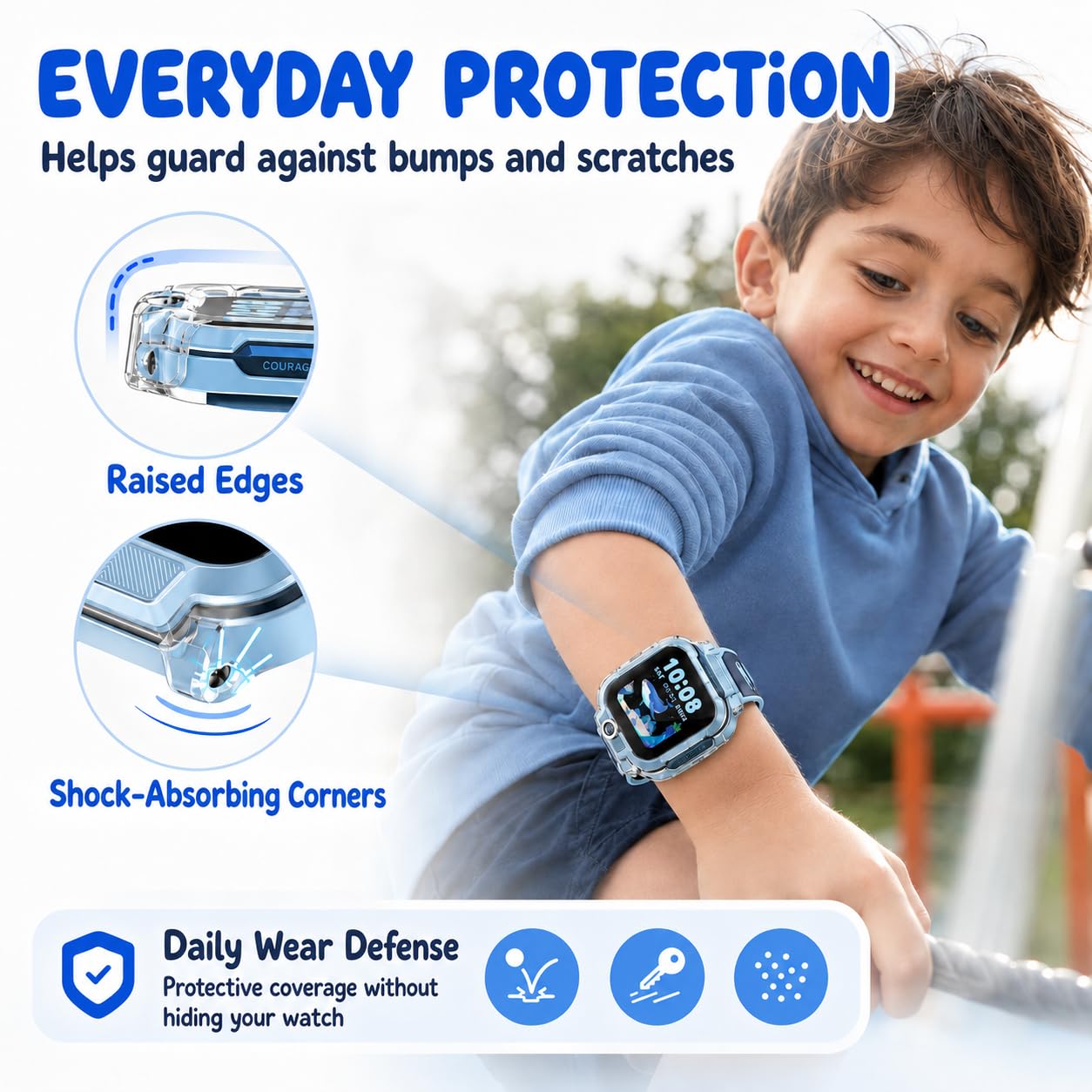 Etui kompatybilne z telefonem Imoo Watch Phone Z3, ultracienkie, miękkie, powlekane TPU, etui ochronne, akcesoria do telefonu Imoo Watch Phone Z3, 2 sztuki, przezroczyste