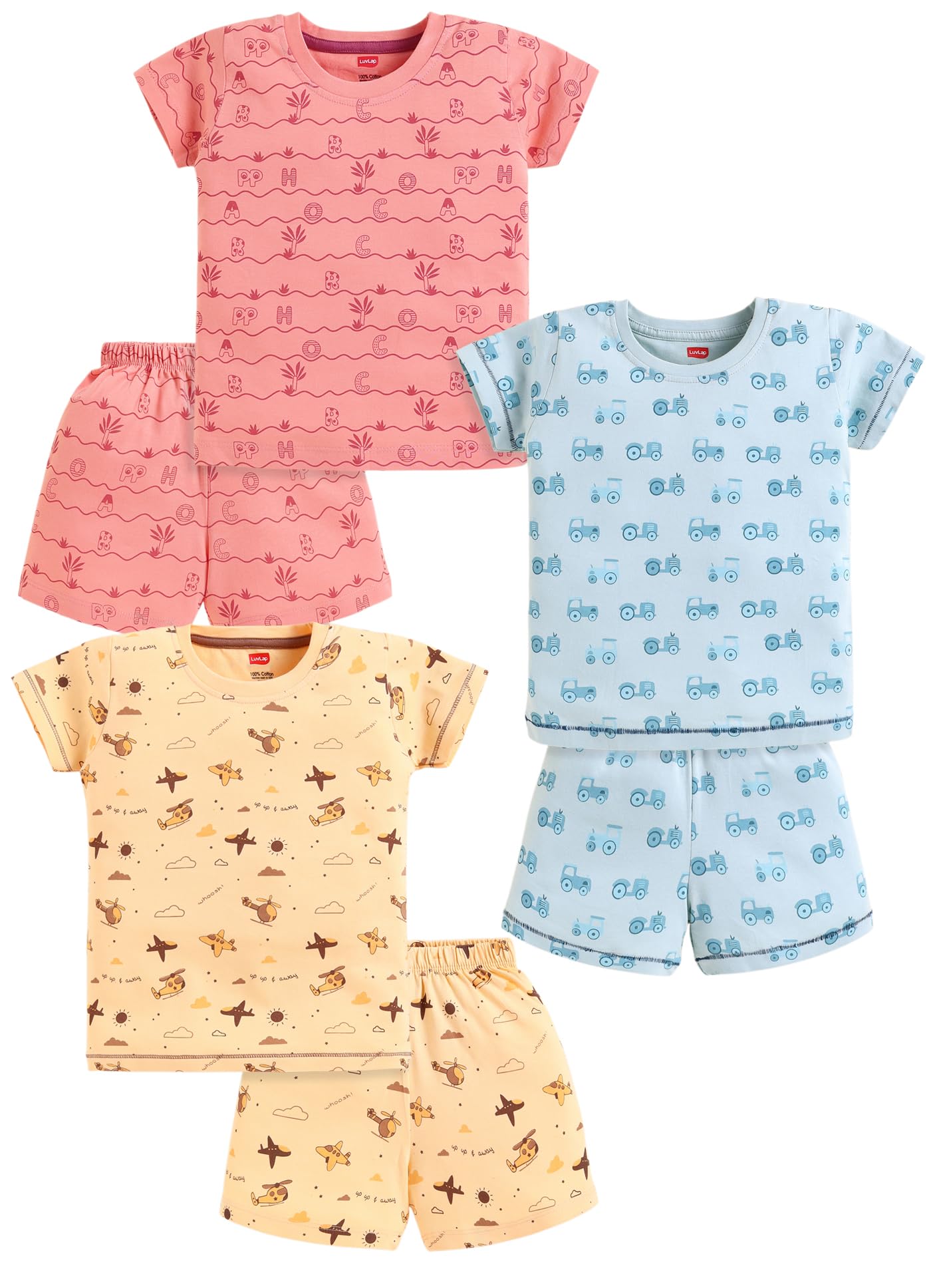 luvlap Baby Boys Baby and Toddler T-Shirt Set-picture-25