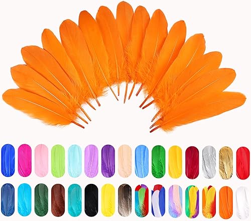 Miniatura 10 de 120 plumas de ganso azul rey de 6 a 8 pulgadas, 5.9-7.9 in, decorativas, naturales, plumas de ganso Nagoire a granel para manualidades, cosplay,