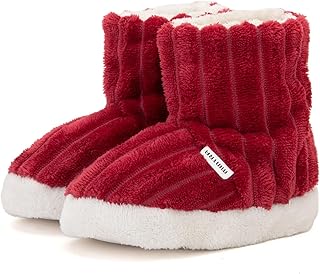 صندل منزلق من مينترا موديل شتوي مضلع قارب للأطفال، لون كحلي، مقاس 32