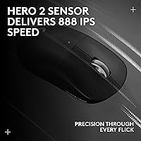 Vista 12 de Logitech G PRO X Superlight 2 SE - Mouse inalámbrico para juegos, 2.12 oz de grado profesional con 5 botones programables, sensor DPI de 44 K, 888+