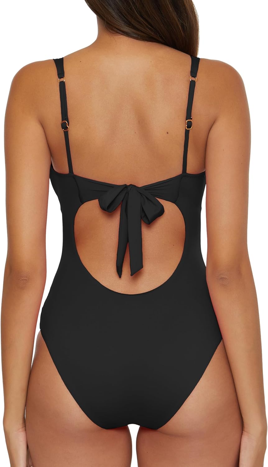 BECCA Color Code - Women's V-Wire One Piece Swimsuit, Adjustable, Bathing Suits for Women - Image 3