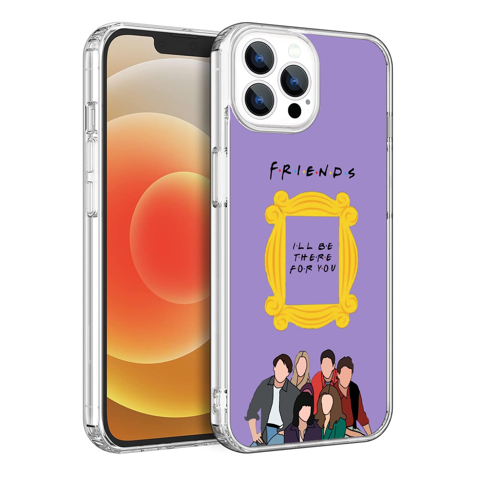 CHENQIAOHU Compatible with iPhone 16 Pro Max Case, Design Unique Pattern Soft TPU Bumper Slim Protective Clear Case for Men Women Girl Boy(