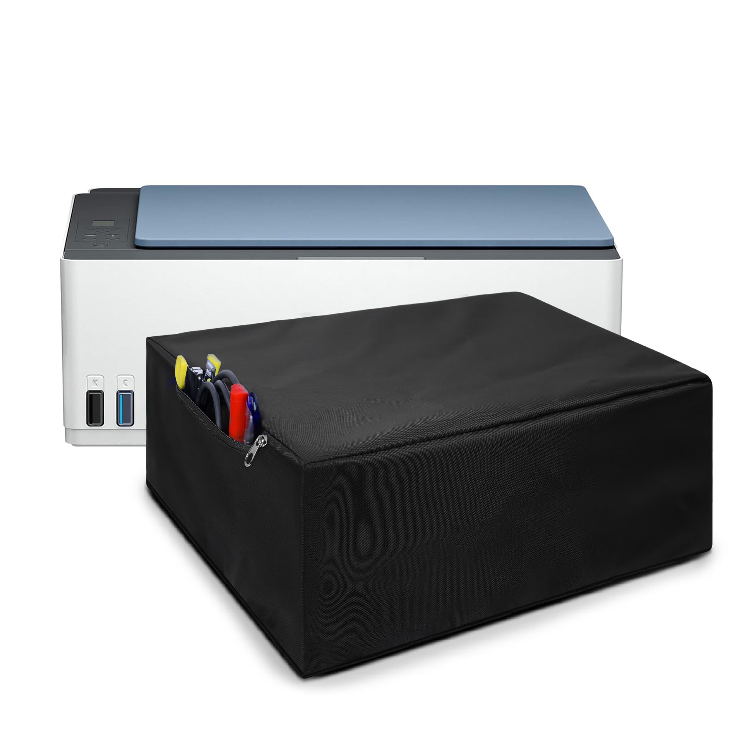 Dust Proof Washable Printer Cover for HP Smart Tank 589 / 529 All-in-one - Black-image-29