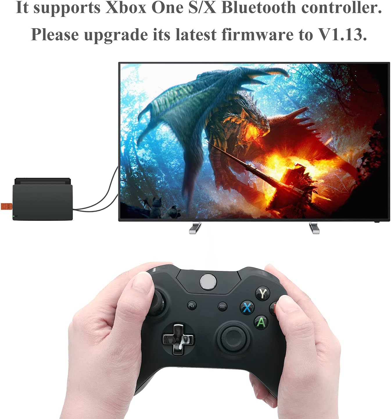 Buy Fastsnail 8bitdo Wireless Controller Adapter Converter Compatible With Nintendo Switch Oled For Macos For Raspberry Pi And For Windows With Golden Otg Cable Online In Taiwan B07b7m5172