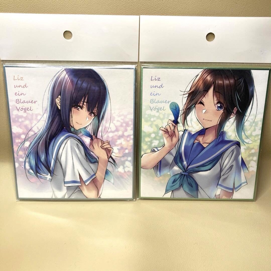 Amazon.co.jp: 響けユーフォニアム リズと青い鳥 ミニ色紙 鎧塚みぞれ 
