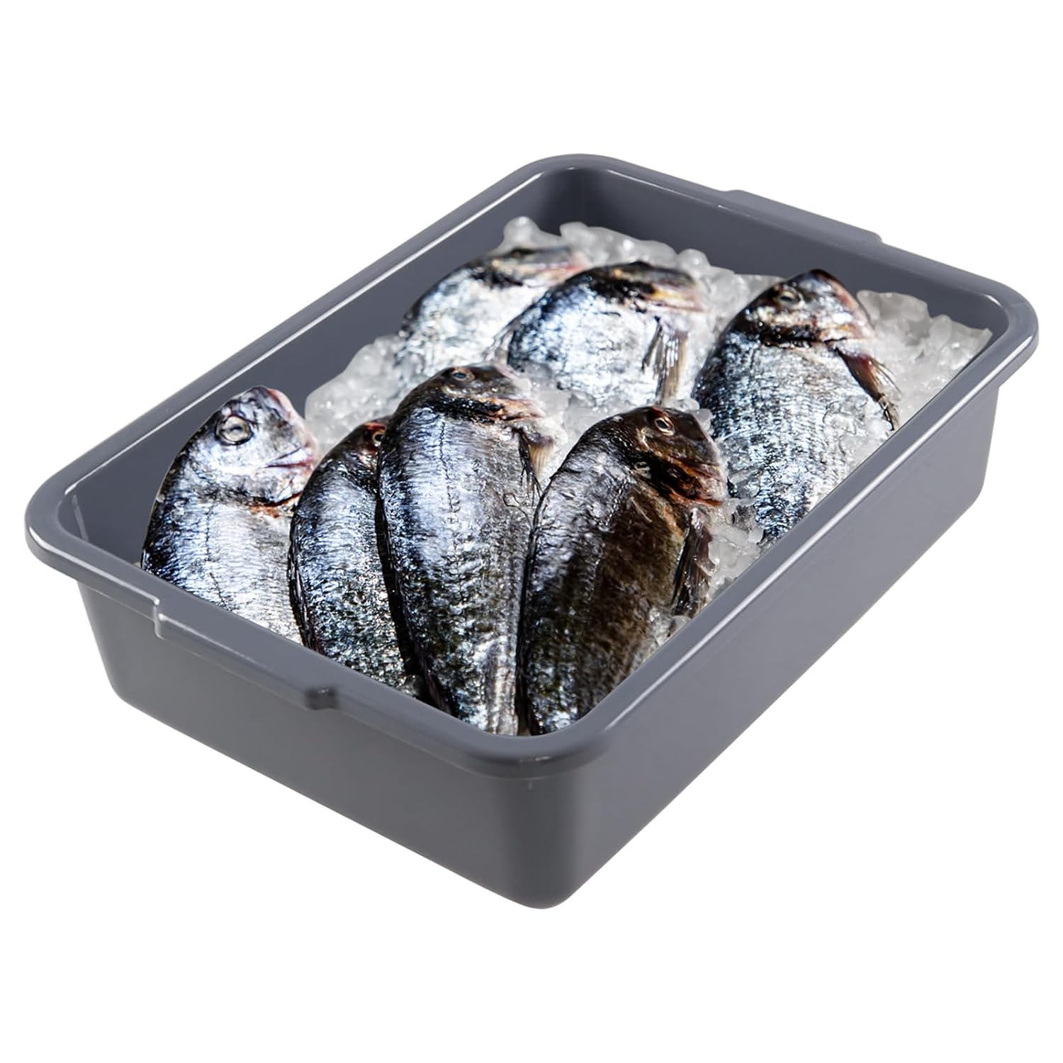 8 L Plastic Bus Tubs Restaurant, Commercial Bus Tubs Box, 5 Packs