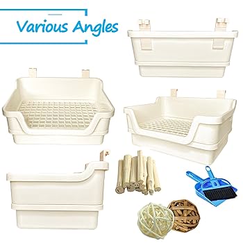 Amazon.com : Hamiledyi Extra Large Rabbit Litter Box Pet