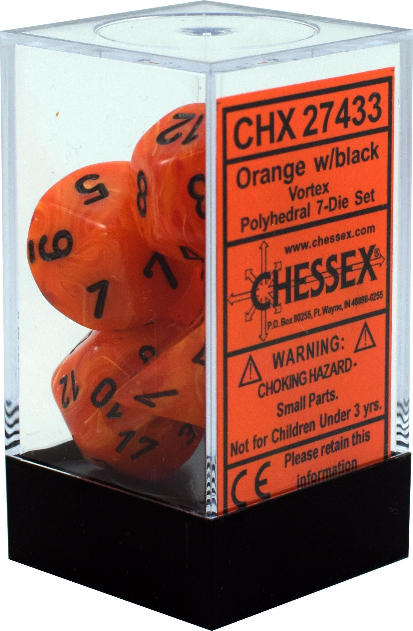 Chessex Dice: - Vortex - Poly Set (x7)