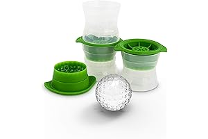 Tovolo Golf Ball Whiskey Ice Molds: The Perfect Way to Chill Your Drinks