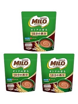 Amazon.co.jp: 【セット品】ミロ オトナの甘さ 160g x 3袋 ミロ