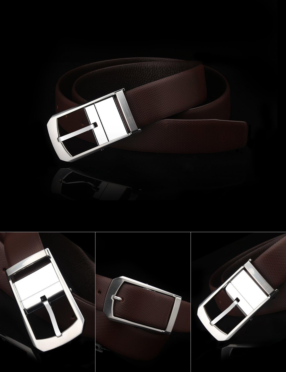 Demon&Hunter PBL Series Men's Prong Buckle Belt P19800 No.I