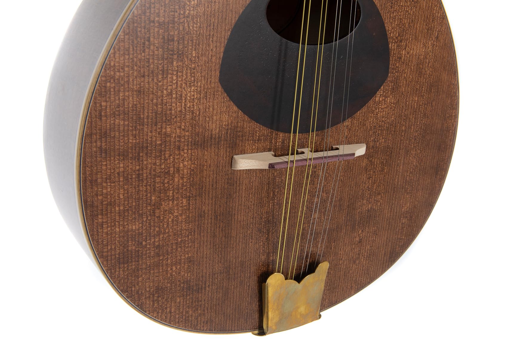 GEWA Mandolino Pro Arte Antique - Mandolino piatto - Forma portoghese - Tavola armonica in abete massello - Fondo/fasce in acero massello - Finitura antica opaca - Made in Europe