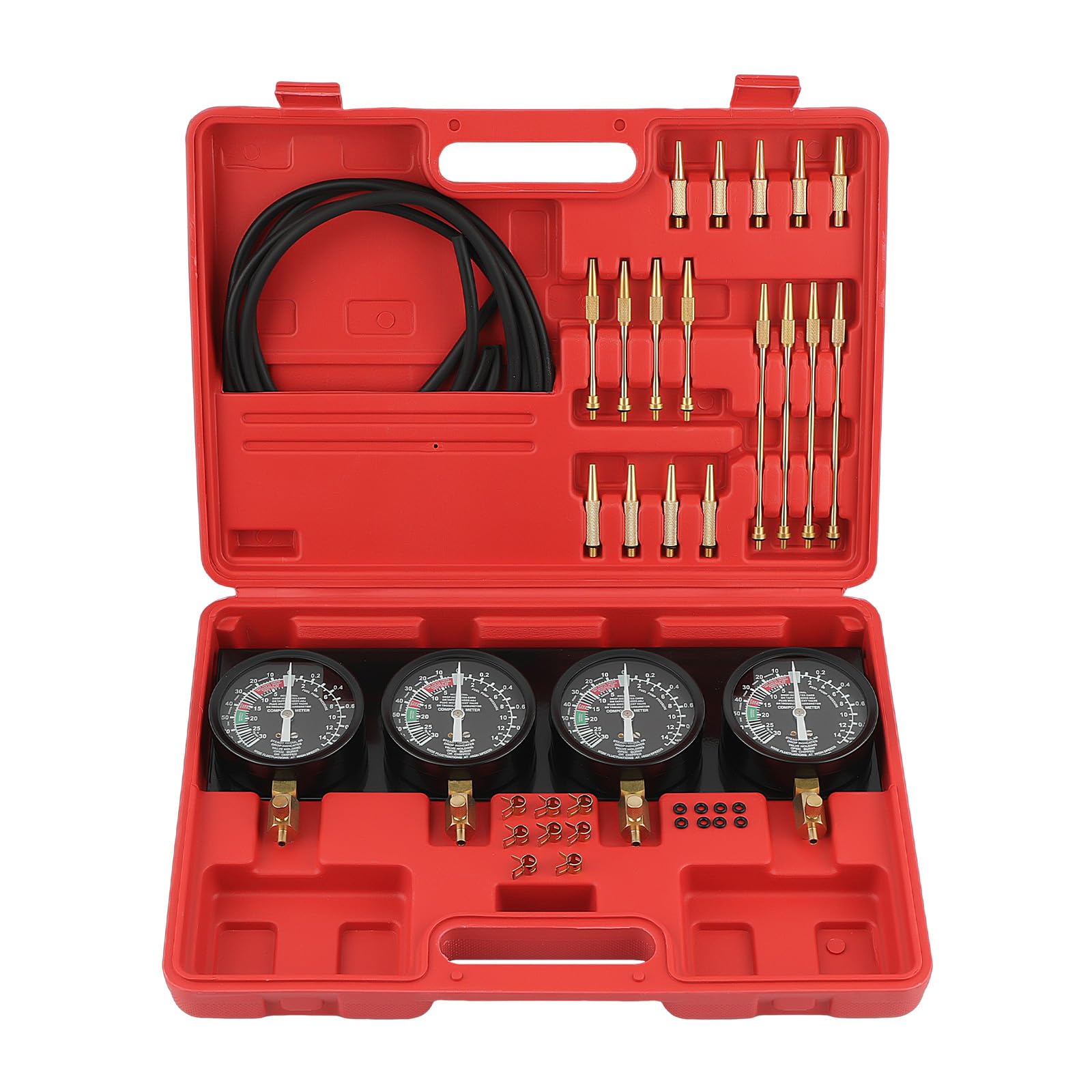 maXpeedingrods Motorrad 4 Vergaser Synchrontester 4 Synchronuhren Synchrontestgerät einstellen