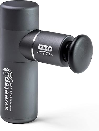 Miniatura 1 de IZZO Mini pistola de masaje de golf Sweet Spot - Pistola de masaje de tejido profundo para golfistas 7 atletas