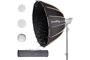 SmallRig 33.5inch/85cm Parabolic Softbox Quick Release Compatible with Bowen Mount Lights