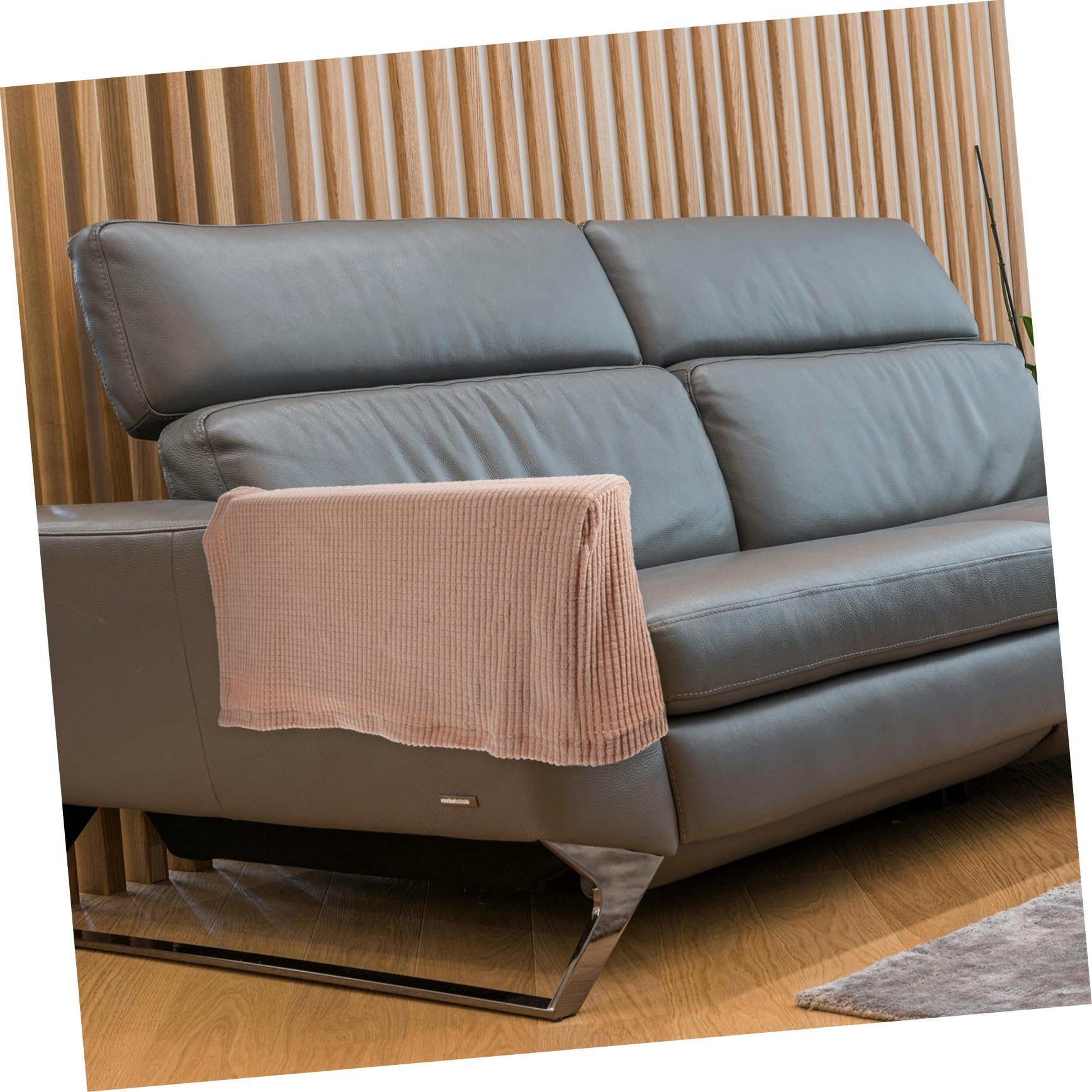 STOBAZA 4 Paare Armlehnenabdeckung Arm Ärmel Sofa Stuhlhussen Couch Stuhlarmlehnenbezug Armlehnenbezüge Für Stühle Stuhlarmschoner Sesselbezüge Polarfleece rutschfeste Abdeckung Nordisch